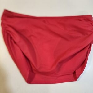 VICTORIA'S SECRET Red Mini Skirt  Bikini  Bottom  size XS